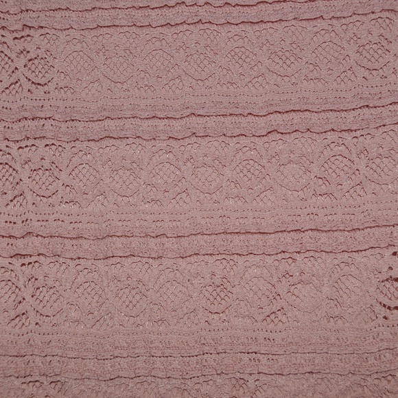 Blush Elegant Crochet Lace Skater Dress B8 - Picture 6 of 7